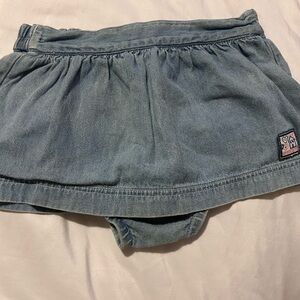 Denim Skort for Kids